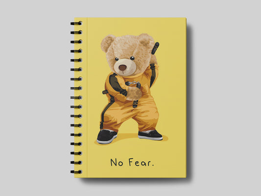 No Fear Bear Notebook