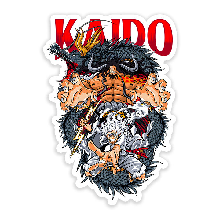 Kaido Crew one piece Sticker – Dank N Drip