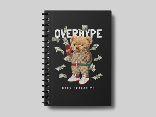 Overhype Bear Notebook