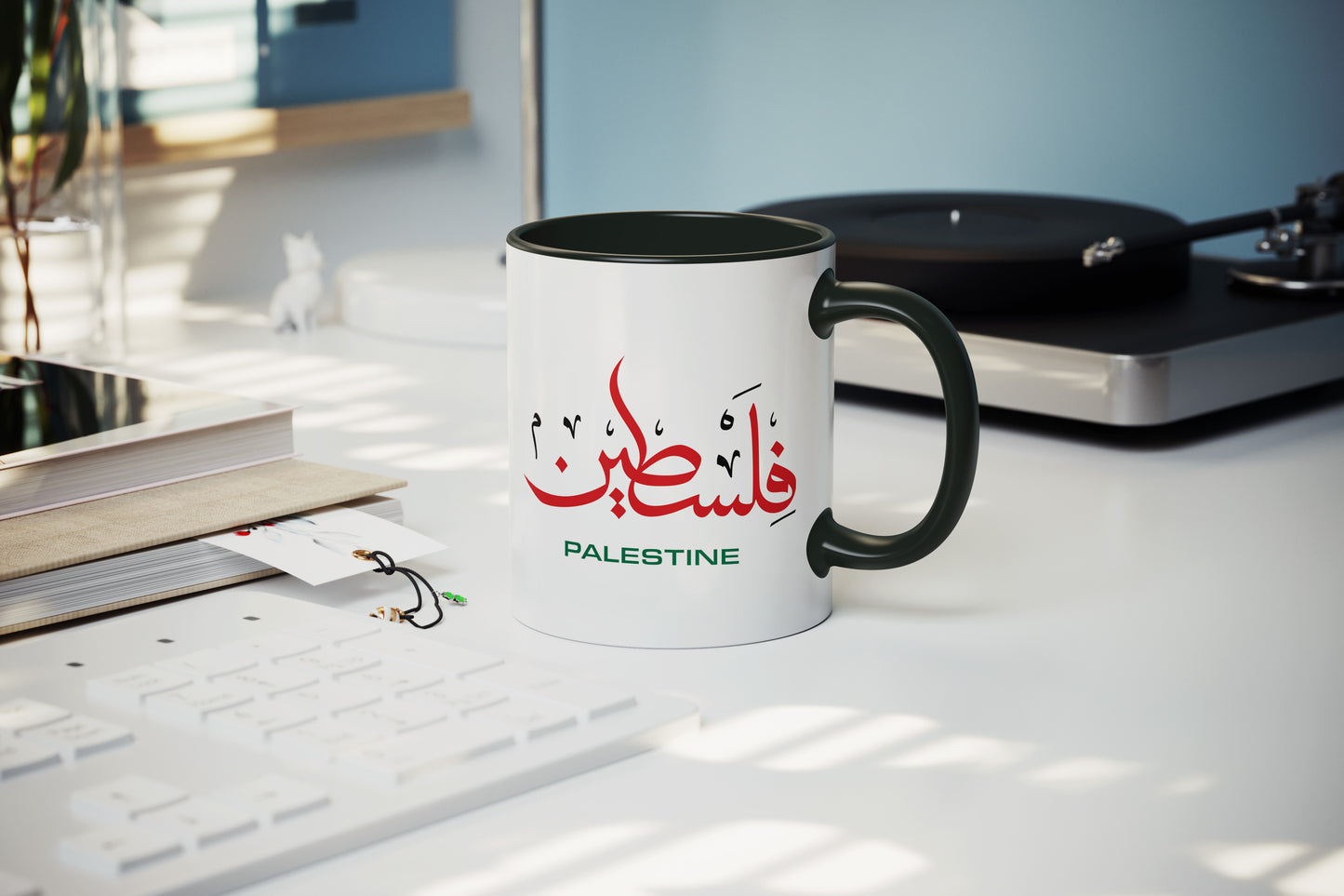 dank n drip Palestine mug 