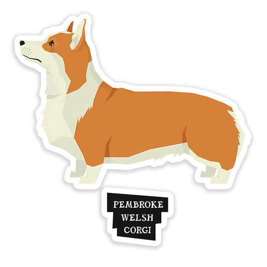 Pembroke Welsh Corgi dog Sticker