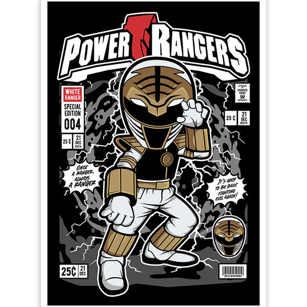 Power Ranger pop Art Sticker – Dank N Drip