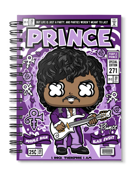 Prince Pop Art Notebook