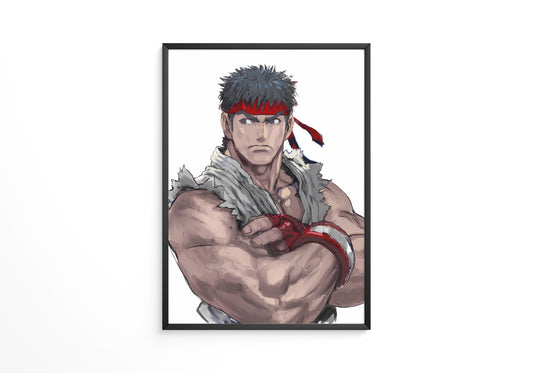 RYU Street Fighter Poster