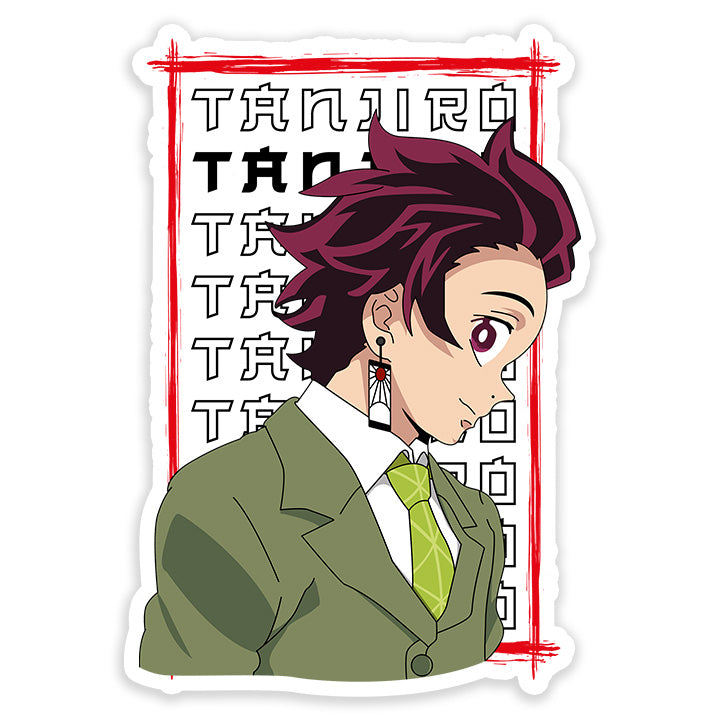 Tanjiro Kamado Demon Slayer Sticker