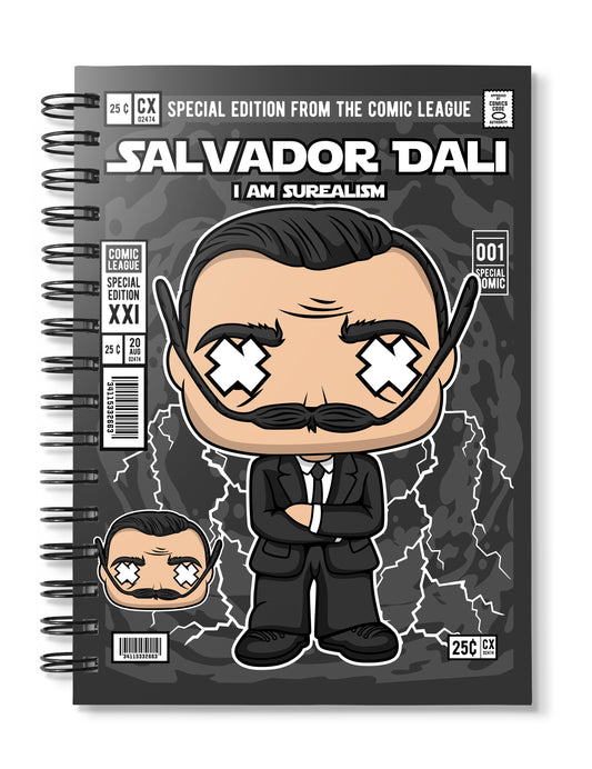 Salvador Dali pop Art Notebook