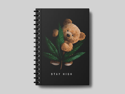 Stay High Bear Notebook