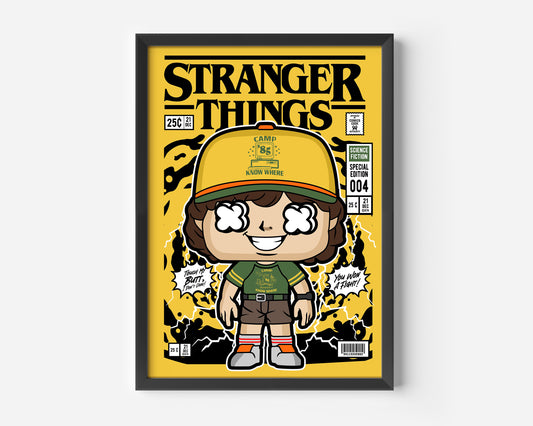 Stranger Things Dustin Pop Poster