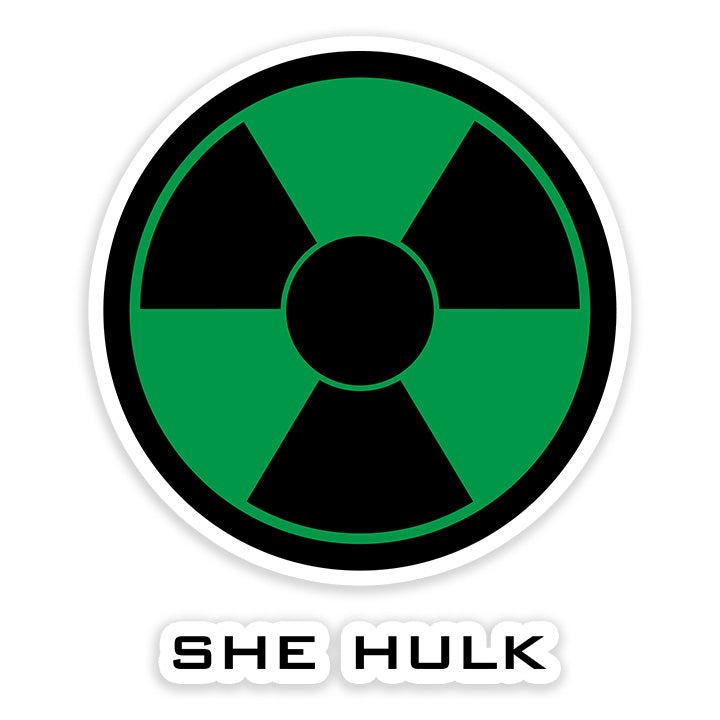 She Hulk Logo Sticker