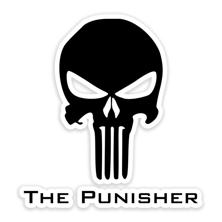 The Punisher Logo Sticker