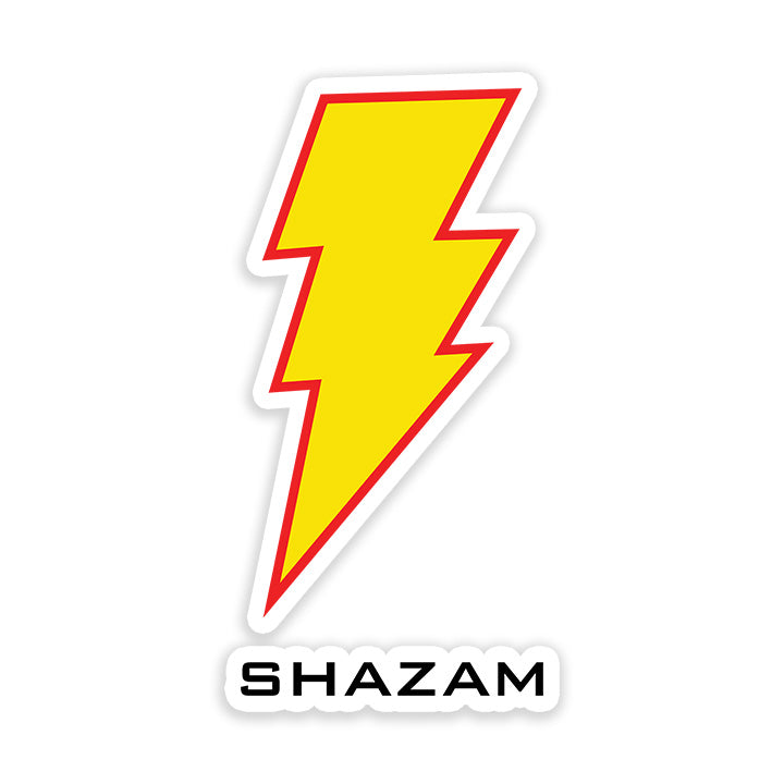 shazam Logo Sticker