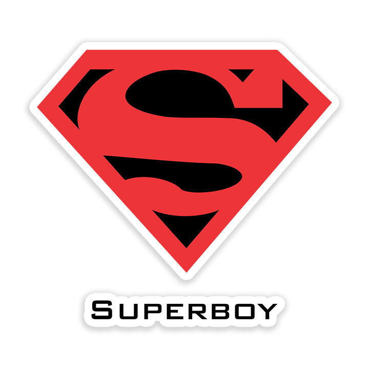 Super boy Logo Sticker