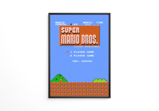 Super Mario Bro Poster
