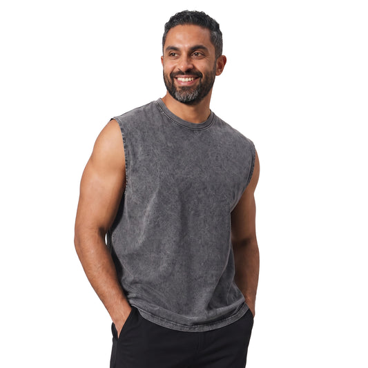 Washed Tank Top Basic