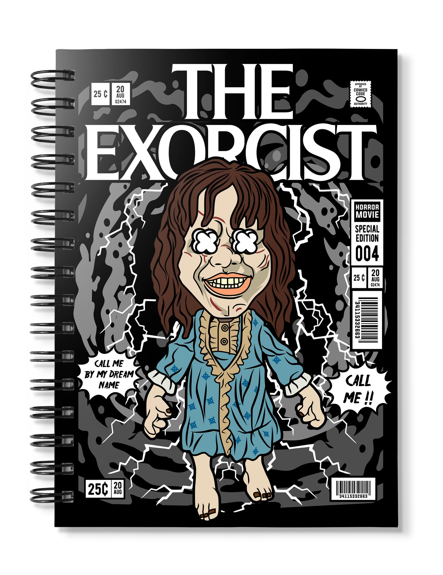 The Exorcist Pop Art Notebook