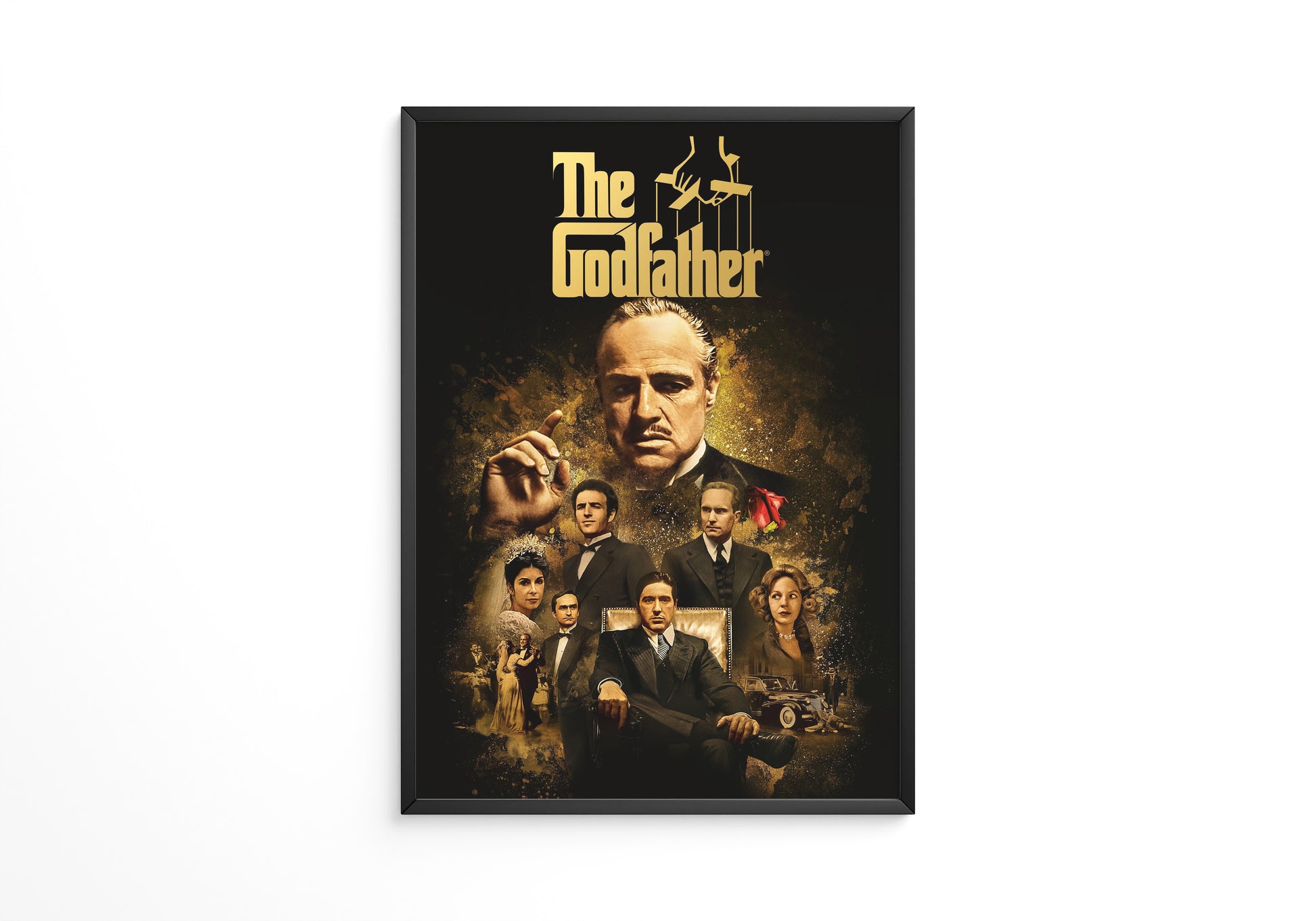 dank n drip the godfather  poster 