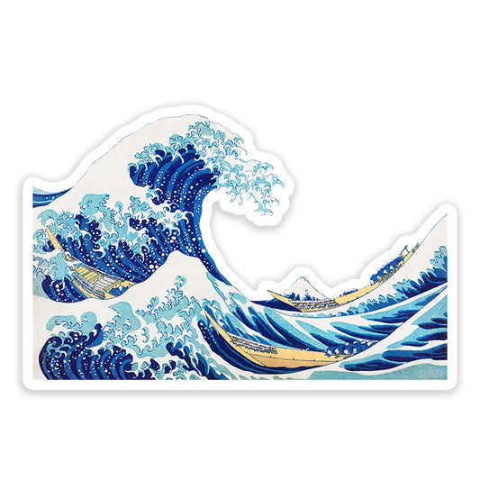 The Great Wave off Kanagawa Sticker