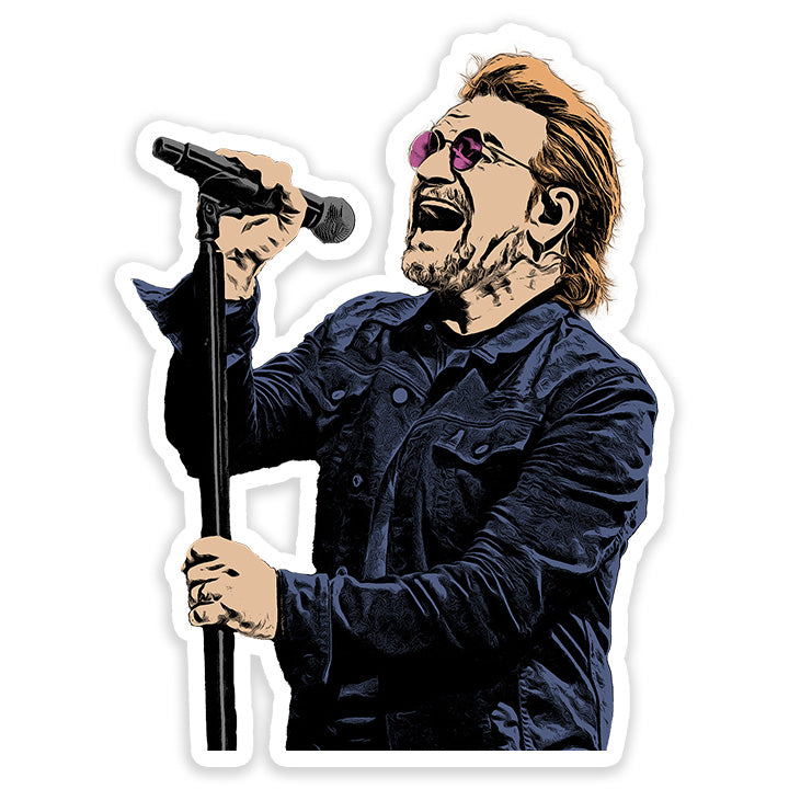 Bono U2 sticker