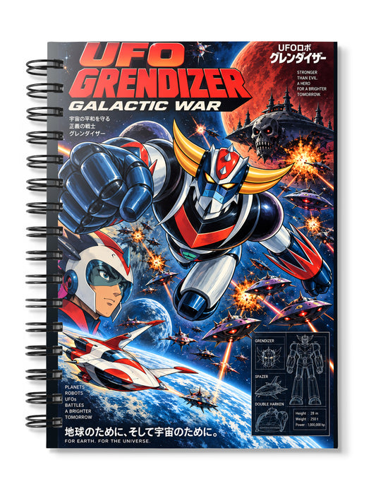 Grendizer Galactic war Notebook
