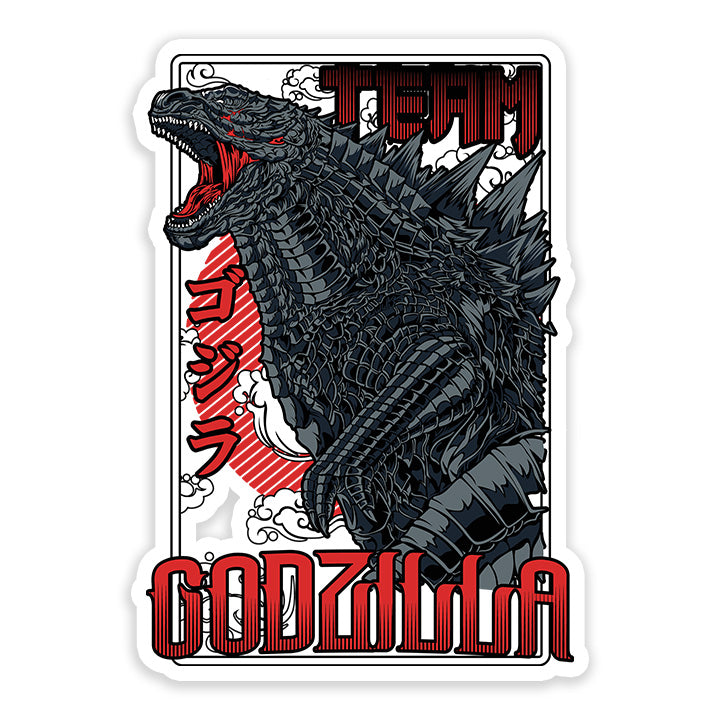 Godzilla Sticker