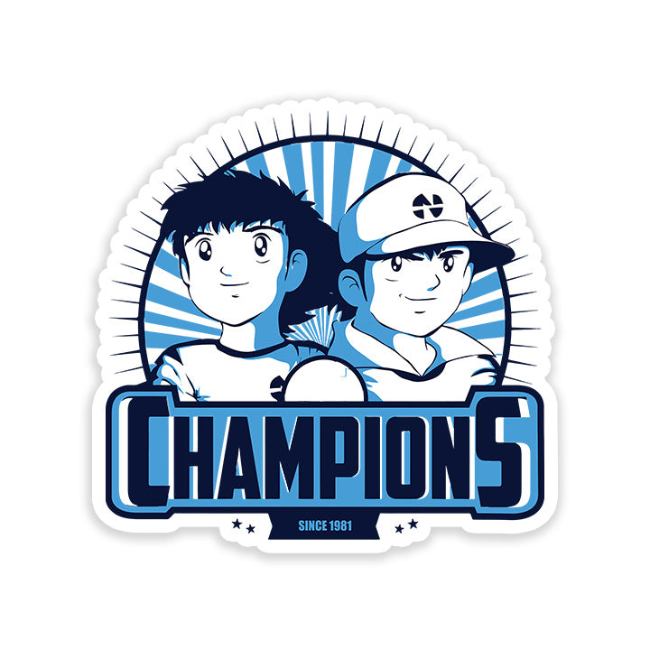Captain Tsubasa champions Sticker