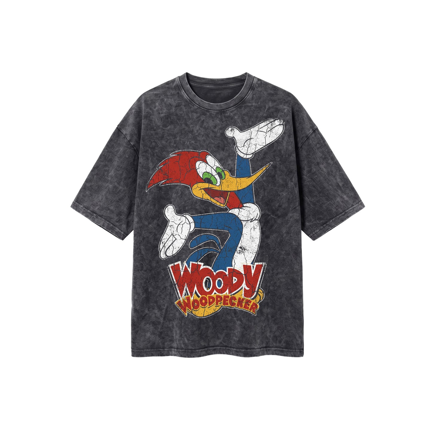Woody Woodpecker Washed Oversized Tee's