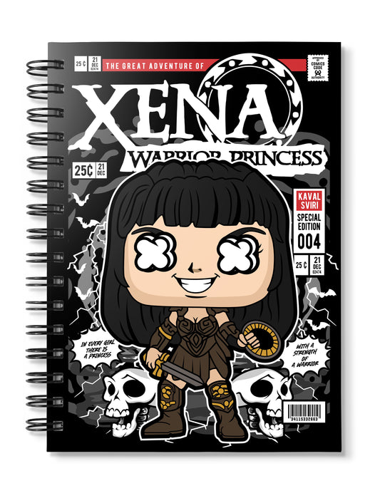 Xena Pop Art Notebook