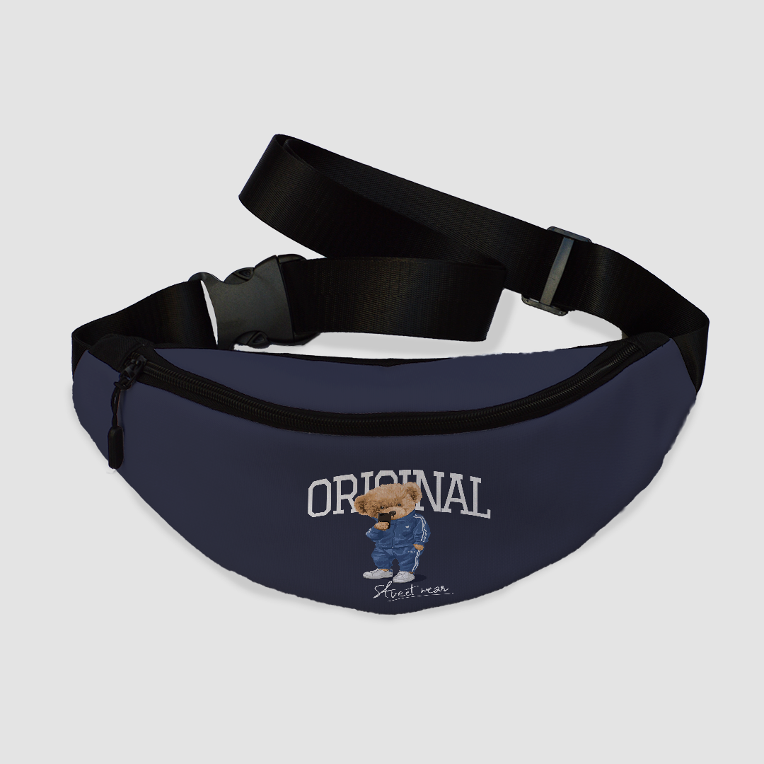 Navy Original Bear Fanny Pack