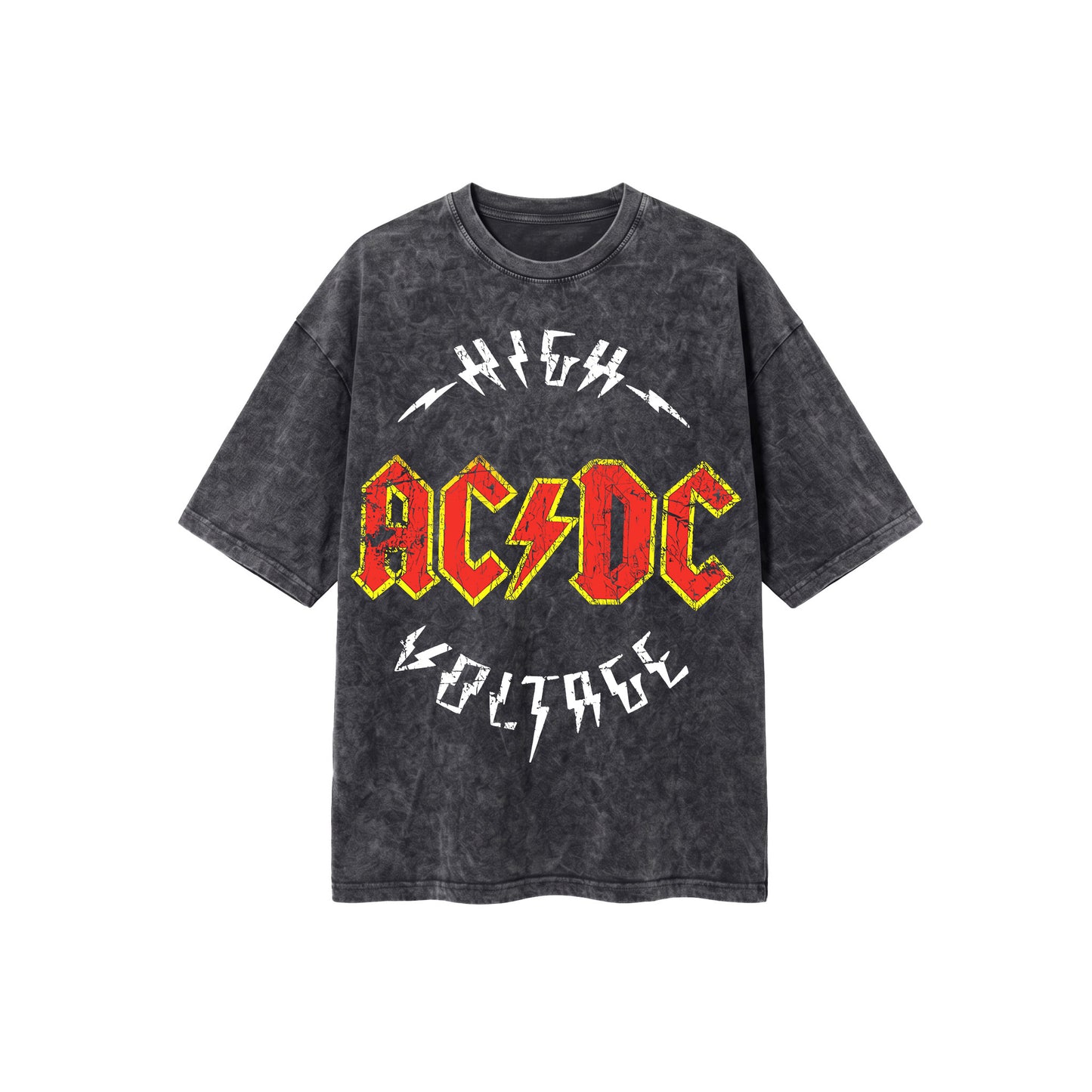 AC/DC HV Washed Oversized Tee's
