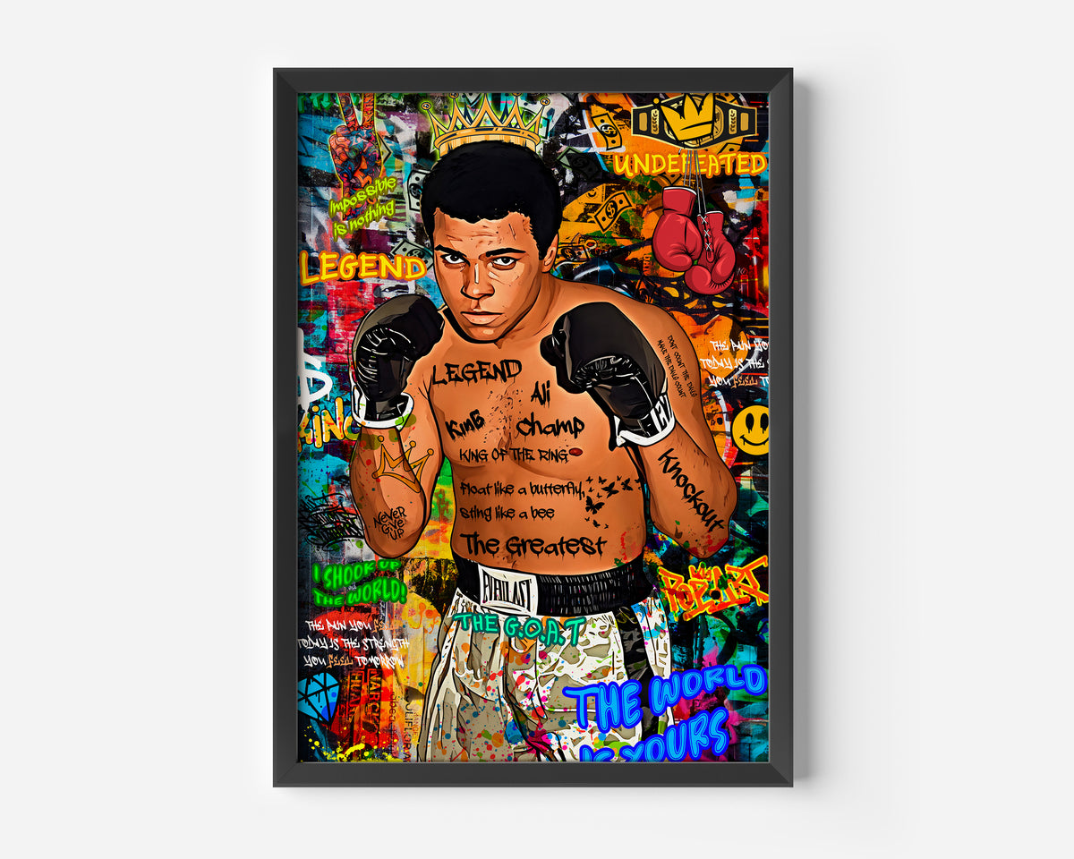 Ali Strt ALI Street Pop Chaos Poster – Dank N Drip