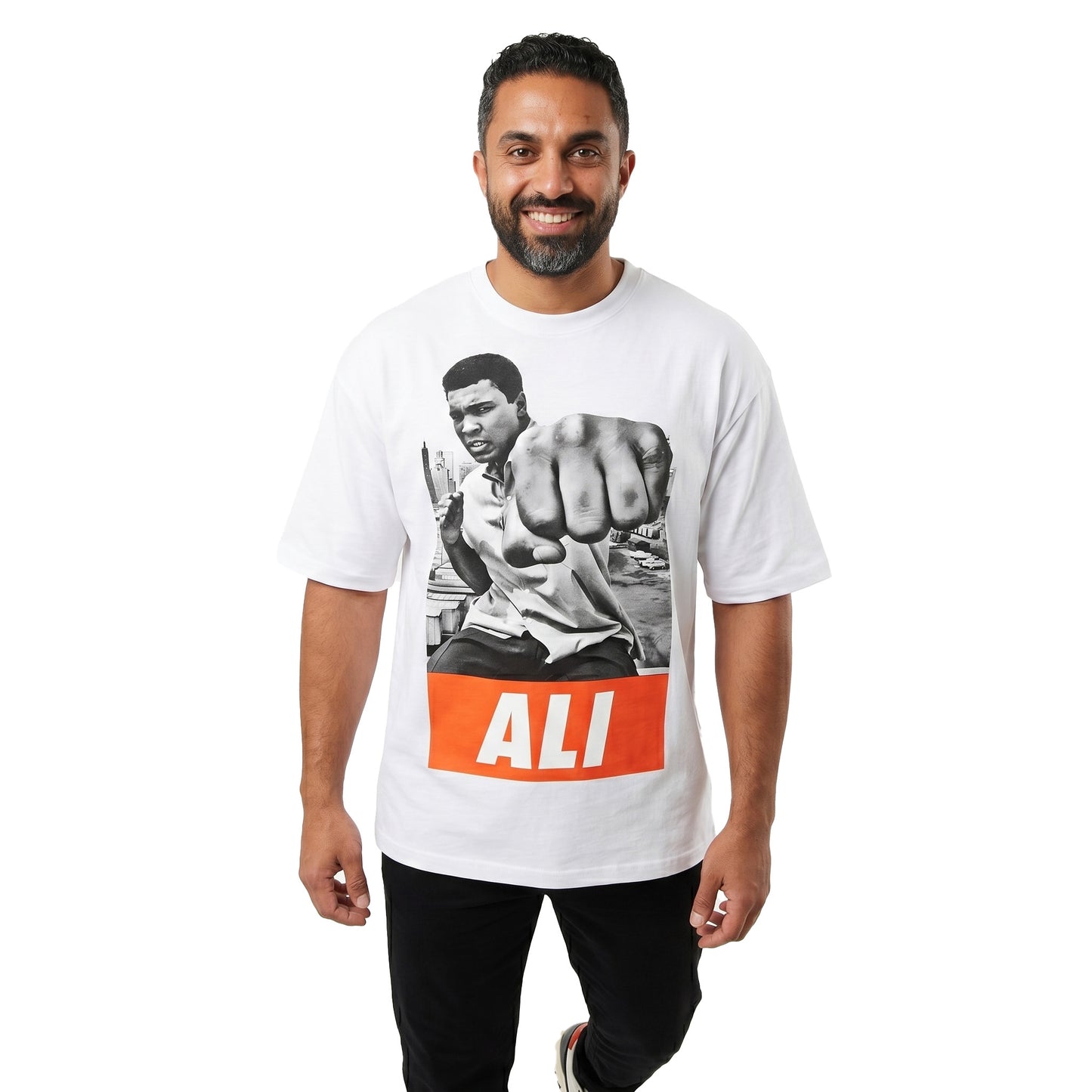 ALI White Oversized Tee's