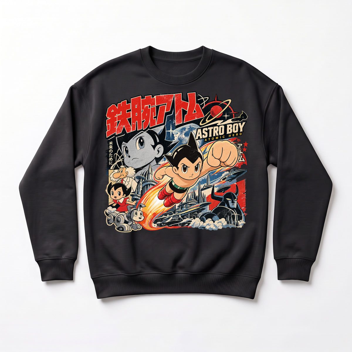 Astro Boy Oversized Crewneck