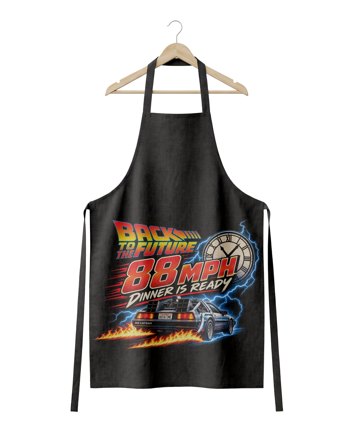Back to the Future Apron
