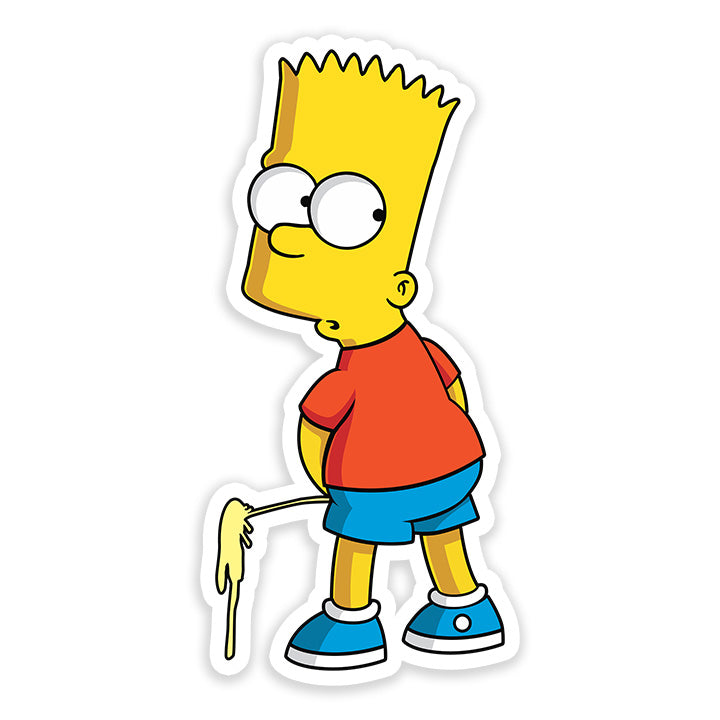 Bart Sticker Design Bart Simpson Sticker – Dank N Drip