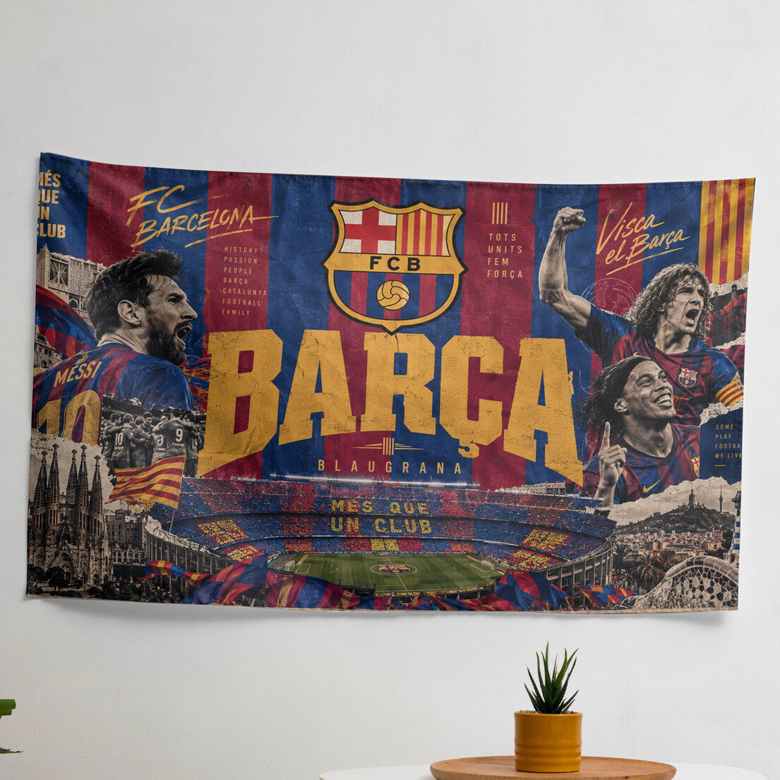 Barcelona Velvet Tapestry