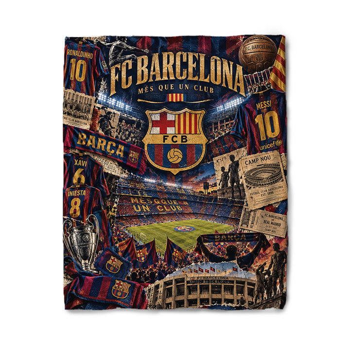 FC Barcelona Blanket