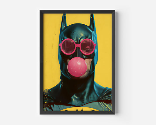 Batman Bubble Poster