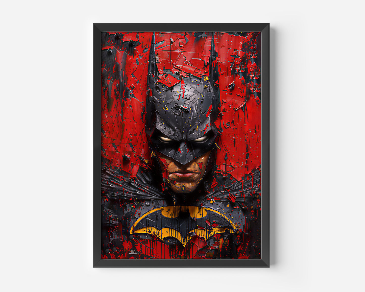 Batman Paint Face Poster