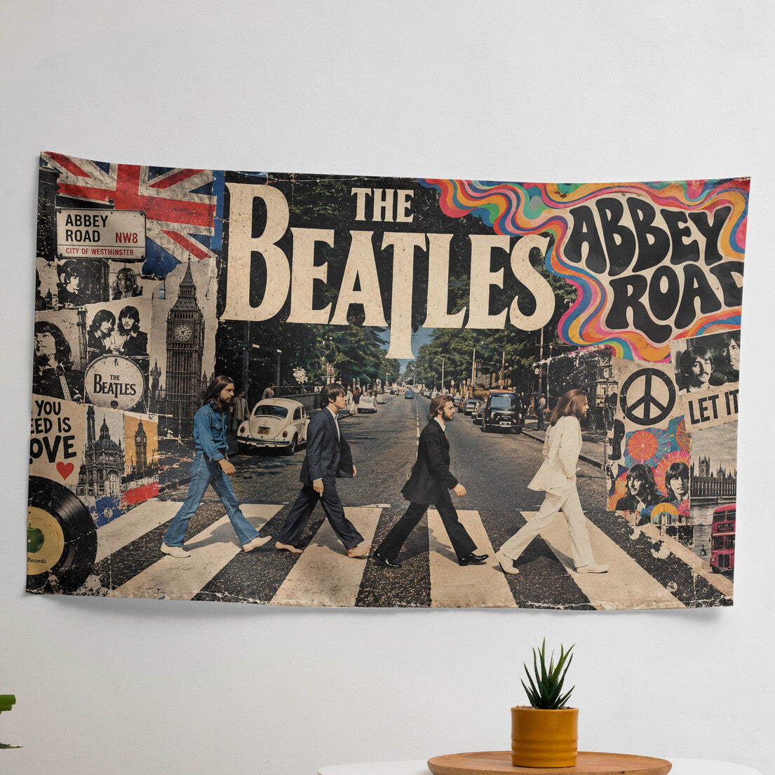 The Beatles Velvet Tapestry