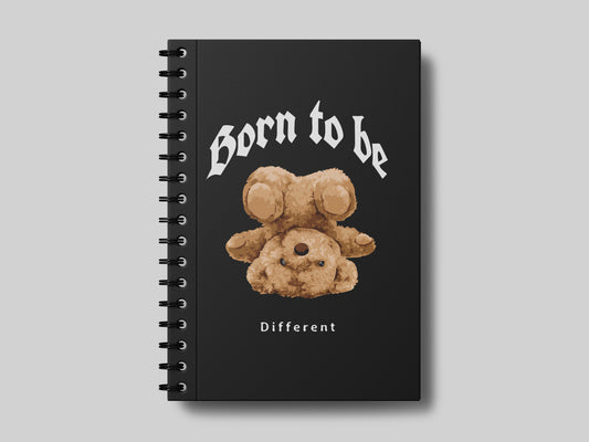 Born to be Difference Bear Notebook