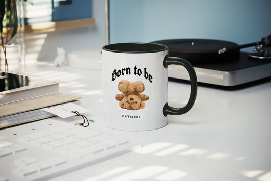 dank n drip born to be different mug 