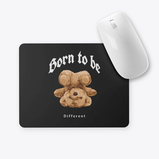 Born to be different bear Mouse Pad