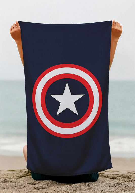 Captain America towel