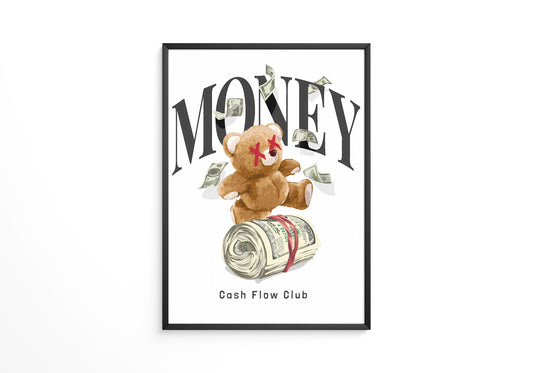 Cash Flow Bear Poster