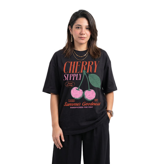Cherry Oversized Tee's
