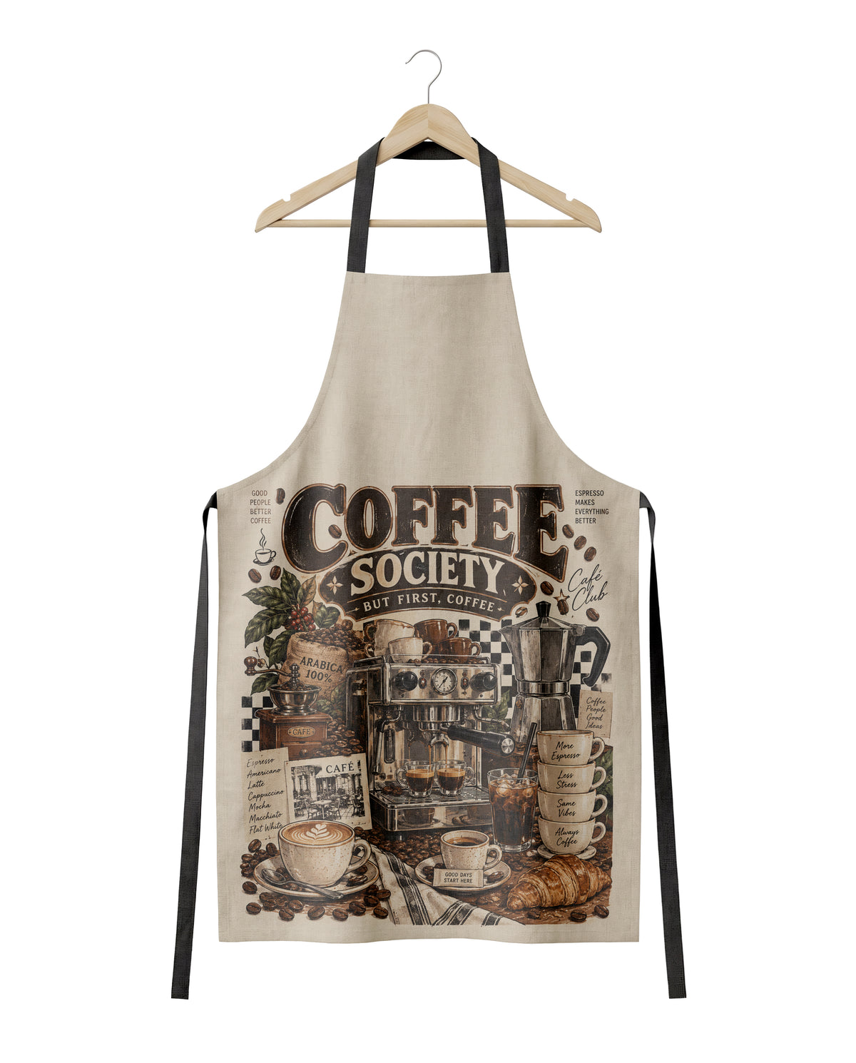 Coffee Society Apron