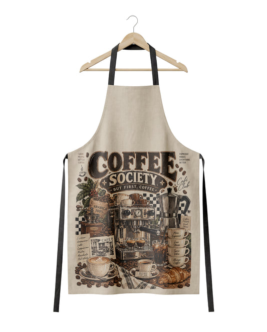 Coffee Society Apron