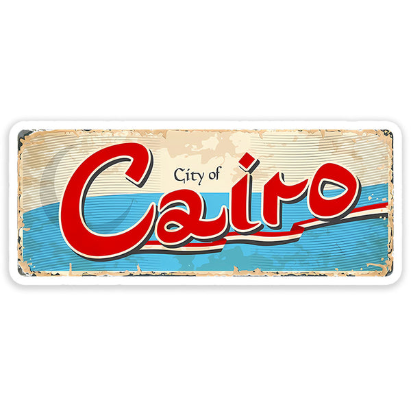 City of Cairo Sticker – Dank N Drip