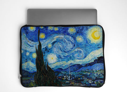dank n drip The Starry Night Laptop Sleeve

