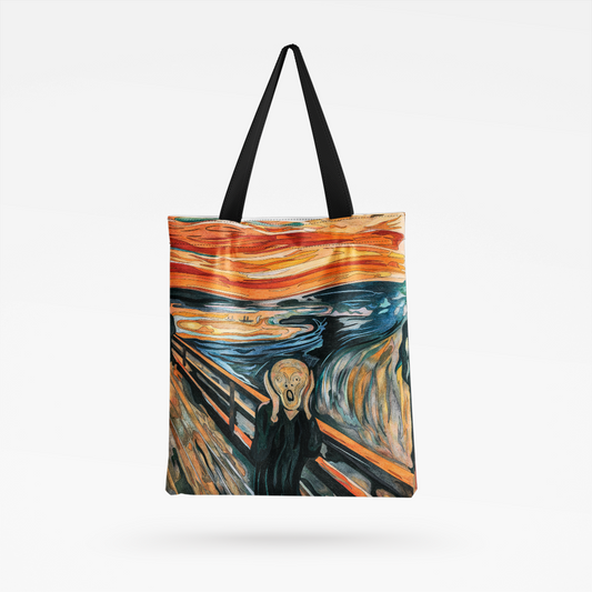 Scream Art All-Over Print Tote Bag